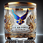 Libilin Veteran Tribute Glass